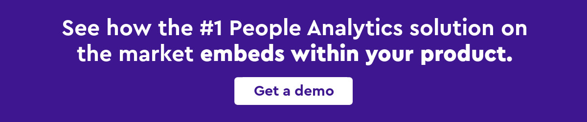 See how Visier, the #1 People Analytics solution on the market, embeds within your product.